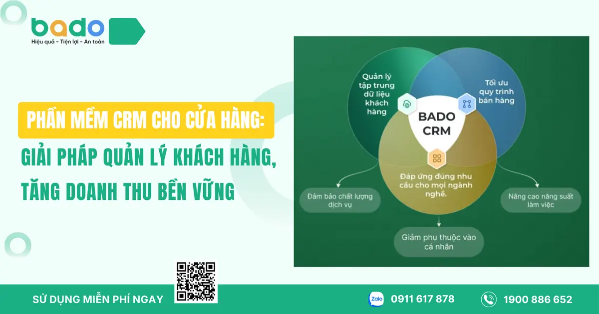 Phần Mềm CRM Cho Cửa Hàng: Giải Pháp Quản Lý Khách Hàng Tăng Doanh Thu Bền Vững